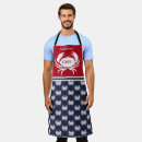 Search for red chef aprons Crab