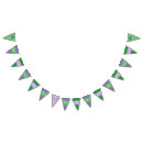 Search for turquoise bunting flags Purple