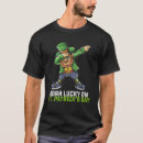 Search for leprechaun tshirts Happy