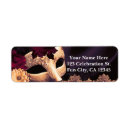 Search for purple flowers return address labels Party
