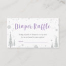 Search for winter diaper raffle baby shower invitations Snowflakes
