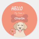Search for dogs name stickers Cute