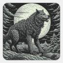 Search for werewolf stickers Full moon