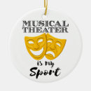 Search for musical theatre christmas tree decorations Singer