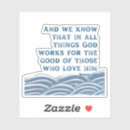 Search for twenty eight stickers Romans 8 28