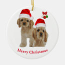Search for cocker spaniel christmas tree decorations Puppy