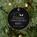 Search for black angel christmas tree decorations Black and white