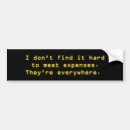 Search for expensive bumper stickers Funny