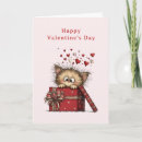 Search for funny cartoon valentines day cards Kitten