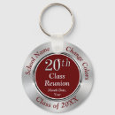 Search for 20 years key rings Silver