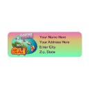 Search for hawaiian islands return address labels Flowers