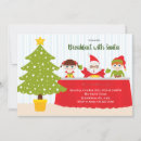 Search for breakfast with santa invitations Party