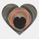 Search for fractal art stickers Heart