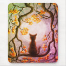 Search for cat paintings mouse mats For her