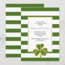 Search for st patricks day dinner party invitations Clover