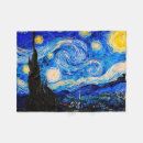Search for vincent van gogh blankets The starry night