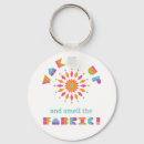 Search for quilt fabric key rings For her