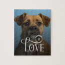 Search for boxer dog puzzles Typography