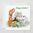 Search for funny cartoon easter cards Rabbit