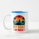 Search for fishing at sunset mugs Boat