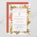 Search for tropical foliage wedding invitations Watercolor