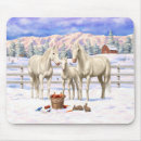 Search for white stallion mouse mats Snow