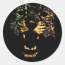 Search for cats jaguar stickers Black