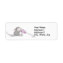 Search for mice return address labels Animal