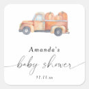 Search for truck baby shower stickers Watercolor