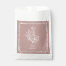 Search for wedding favour bags Botanical