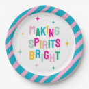 Search for retro christmas paper plates Fun