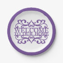 Search for welcome home paper plates Party