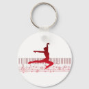 Search for ballet key rings Illustration