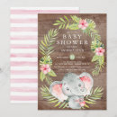 Search for rustic baby girl shower invitations Watercolor