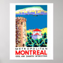 Search for vintage montreal posters Tourism