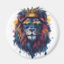 Search for crown magnets Lion