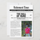 Search for golf retirement invitations Retiring