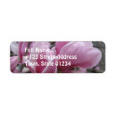 Search for magnolia blossoms return address labels Flower