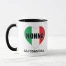 Search for heart nonna mugs Grandma