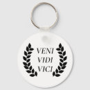 Search for latin sayings key rings Veni vidi vici