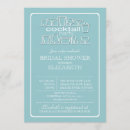 Search for blue cocktail party invitations Modern