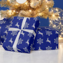 Search for royal blue christmas wrapping paper Festive