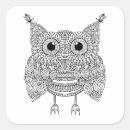 Search for owl tattoo stickers Mandala
