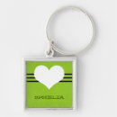 Search for heart stripes key rings Girly