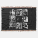 Search for family photo collage blankets Elegant