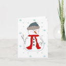 Search for snow man christmas cards Snowing
