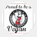 Search for animal activist stickers Vegan