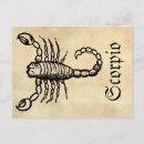Search for scorpio symbol postcards Astronomy