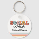 Search for social worker key rings Retro