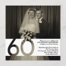 Search for anniversary square invitations Retro
